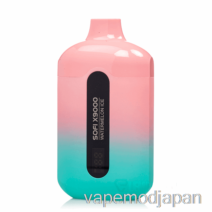 Vape Mod Sofi X9000 0% ゼロニコチンスマート使い捨てスイカ氷